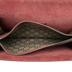グッチ GGブルームス ディオニュソス チェーン ショルダーバッグ 400249 ベージュ レッド PVC スウェード レディース GUCCI 【中古】