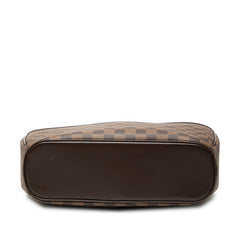 ルイ ヴィトン ダミエ サリア オリゾンタル ハンドバッグ N51282 ブラウン PVC レザー レディース LOUIS VUITTON 【中古】