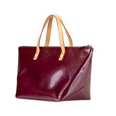 ルイ ヴィトン モノグラム ヴェルニ ベルヴューPM ハンドバッグ M93584 ヴィオレット パープル パテントレザー レディース LOUIS VUITTON 【中古】