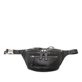 ヴァレンチノ ロックスタッズ ボディバッグ ウエストバッグ ブラック レザー レディース Valentino 【中古】
