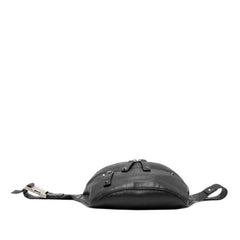 ヴァレンチノ ロックスタッズ ボディバッグ ウエストバッグ ブラック レザー レディース Valentino 【中古】