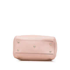 グッチ ソーホー インターロッキングG ハンドバッグ ショルダーバッグ2WAY 336751 ピンク ベージュ レザー レディース GUCCI 【中古】