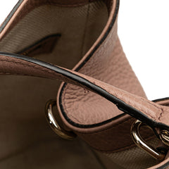 グッチ ソーホー インターロッキングG ハンドバッグ ショルダーバッグ2WAY 336751 ピンク ベージュ レザー レディース GUCCI 【中古】