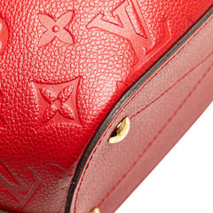 ルイ ヴィトン モノグラム アンプラント マザリーヌPM ハンドバッグ ショルダーバッグ2WAY M50638 スリーズ レッド カーフレザー レディース LOUIS VUITTON 【中古】