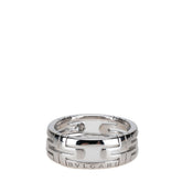 ブルガリ パレンテシ リング 指輪 #60 K18WG ホワイトゴールド メンズ BVLGARI 【中古】