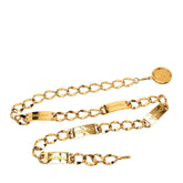 シャネル ココマーク 31 RUE CAMBON PARIS チェーンベルト ゴールド メッキ レディース CHANEL 【中古】