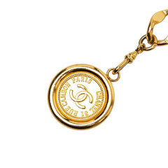 シャネル ココマーク 31 RUE CAMBON PARIS チェーンベルト ゴールド メッキ レディース CHANEL 【中古】