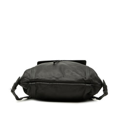 ボッテガヴェネタ イントレチャート リュック バックパック ブラック レザー レディース BOTTEGAVENETA 中古
