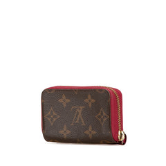 ルイ ヴィトン モノグラム ミュティカルト カードケース M61299 フューシャ レッド PVC レザー レディース LOUIS VUITTON 【中古】