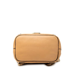 クロエ フェイ リュック バックパック ハンドバッグ 2WAY ベージュ グレージュ スウェード レザー レディース Chloe 中古