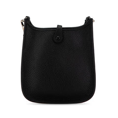 エルメス エヴリンTPM 斜め掛け ショルダーバッグ ブラック トリヨンクレマンス レディース HERMES 【中古】