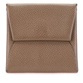 エルメス バスティア コインケース 小銭入れ エトゥープ グレー ヴォーエプソン レディース HERMES 【中古】