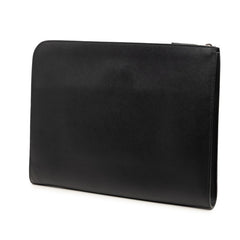 プラダ クラッチバッグ セカンドバッグ L字ファスナー 2VN003 ネロ ブラック サフィアーノレザー メンズ PRADA 【中古】