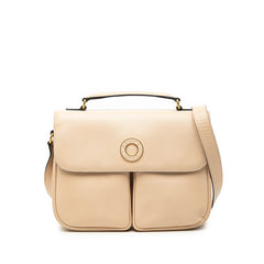 セリーヌ ハンドバッグ ショルダーバッグ ベージュ レザー レディース CELINE 【中古】