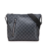 ルイ ヴィトン ダミエ グラフィット ミックPM ショルダーバッグ N41211 ブラック PVC レザー メンズ LOUIS VUITTON 【中古】
