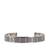 ルイ ヴィトン ダミエカラーズ ジョンク バングル M62492 シルバー メタル レディース LOUIS VUITTON 【中古】