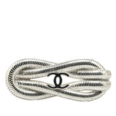 シャネル ココマーク ヴィンテージ ブローチ 97P ロープモチーフ シルバー メタル レディース CHANEL 中古