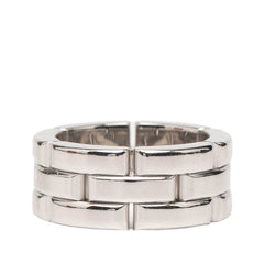 カルティエ マイヨン パンテール リング 指輪 #47 K18WG ホワイトゴールド レディース CARTIER 【中古】