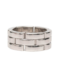 カルティエ マイヨン パンテール リング 指輪 #47 K18WG ホワイトゴールド レディース CARTIER 【中古】