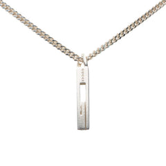 グッチ カットアウトG チェーン ペンダント ネックレス SV925 シルバー レディース GUCCI 【中古】