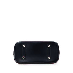 ルイ ヴィトン エピ デニム アルマPM ハンドバッグ ショルダーバッグ 2WAY M50835 ブルー ブラック マルチカラー レザー レディース LOUIS VUITTON 【中古】