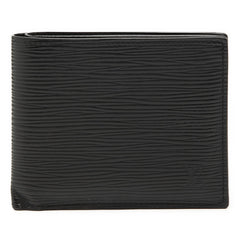 ルイ ヴィトン エピ ポルトフォイユ マルコNM 二つ折り財布 M62289 ノワール ブラック レザー レディース LOUIS VUITTON 【中古】