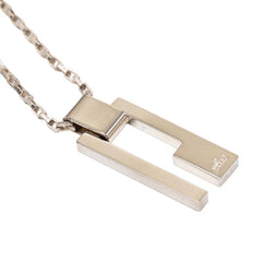 グッチ カットアウトG ネックレス SV925 シルバー レディース GUCCI 【中古】