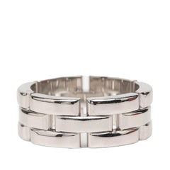 カルティエ マイヨン パンテール リング 指輪 #55 K18WG ホワイトゴールド メンズ CARTIER 【中古】