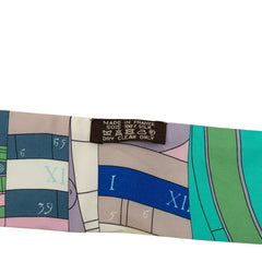 エルメス ツイリー 新たなる占星術 Astrologie Nouvelle スカーフ グリーン系 マルチカラー シルク レディース HERMES 中古