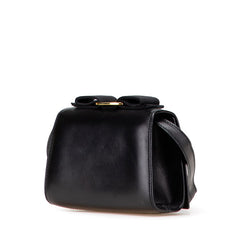 サルヴァトーレフェラガモ ヴァラリボン ショルダーバッグ ブラック レザー レディース Salvatore Ferragamo 【中古】