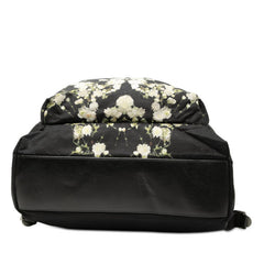 ジバンシー フローラル バックパック リュック ブラック ナイロン メンズ Givenchy 【中古】