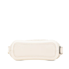 シャネル ガブリエル ドゥ シャネル スモール ホーボー チェーン ショルダーバッグ オフホワイト ツイード レザー レディース CHANEL 【中古】