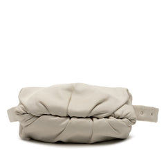 ボッテガヴェネタ ザ ボディ ポーチ ボディバッグ ウエストバッグ ホワイト レザー レディース BOTTEGAVENETA 【中古】