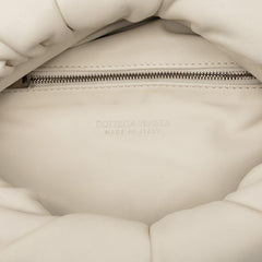 ボッテガヴェネタ ザ ボディ ポーチ ボディバッグ ウエストバッグ ホワイト レザー レディース BOTTEGAVENETA 【中古】