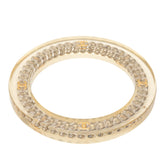 シャネル ココマーク チェーン バングル クリア シルバー プラスチック メタル レディース CHANEL 【中古】