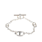 エルメス シェーヌダンクル ファランドール ブレスレット SV925 シルバー メンズ HERMES 【中古】