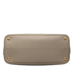 プラダ キュイール ダブル ハンドバッグ ショルダーバッグ 2WAY B2756T ベージュ サフィアーノレザー レディース PRADA 【中古】