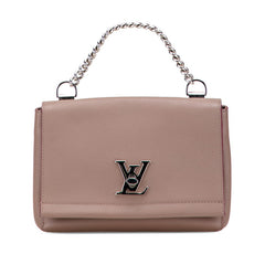 ルイ ヴィトン ロックミー2 BB ハンドバッグ M50578 ベージュ レザー レディース LOUIS VUITTON 【中古】