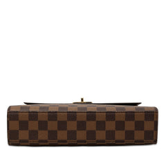 ルイ ヴィトン ダミエ マルゼルブ SPO ハンドバッグ N51379 ブラウン PVC レザー レディース LOUIS VUITTON 【中古】