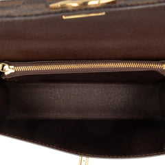ルイ ヴィトン ダミエ マルゼルブ SPO ハンドバッグ N51379 ブラウン PVC レザー レディース LOUIS VUITTON 【中古】