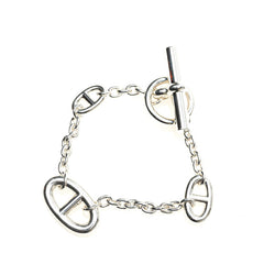 エルメス シェーヌダンクル ファランドール ブレスレット SV925 シルバー レディース HERMES 【中古】