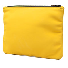 エルメス トゥルース フラット ネオバンMM ポーチ クラッチバッグ セカンドバッグ イエロー ポリアミド レディース HERMES 中古