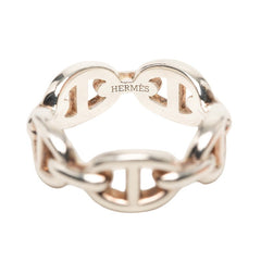 エルメス シェーヌダンクル アンシェネPM リング 指輪 #53 シルバー SV925 シルバー レディース HERMES 中古