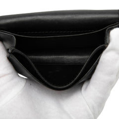 プラダ ロゴ コインケース 小銭入れ ネロ ブラック ヴィッテロムーブレザー レディース PRADA 【中古】