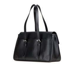 ルイ ヴィトン エピ セギュールMM ハンドバッグ ショルダーバッグ M58862 ノワール ブラック レザー レディース LOUIS VUITTON 【中古】