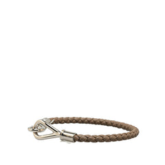 エルメス ジャンボブレス ブレスレット エトゥープ グレージュ レザー レディース HERMES 【中古】
