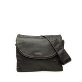 ロエベ アナグラム ショルダーバッグ ブラック レザー レディース LOEWE 中古