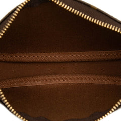 ルイ ヴィトン モノグラム アクセソワール ポーチ ミニハンドバッグ M58009 ブラウン PVC レザー レディース LOUIS VUITTON 【中古】