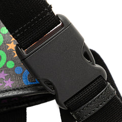 グッチ GGサイケデリック ウエストバッグ ボディバッグ 598113 ブラック マルチカラー PVC レザー レディース GUCCI 【中古】