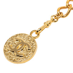 シャネル ヴィンテージ ココマーク チェーン ベルト ゴールド メッキ レディース CHANEL 【中古】